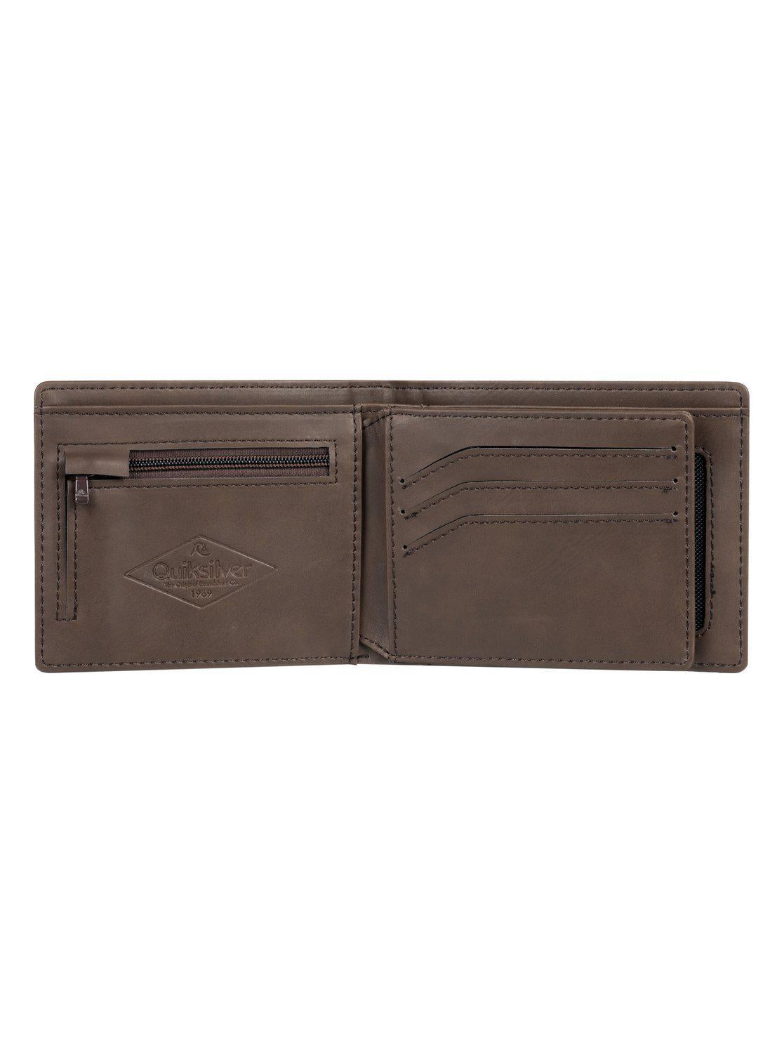 Supply Slim Bi-Fold Wallet Chocolate Brown