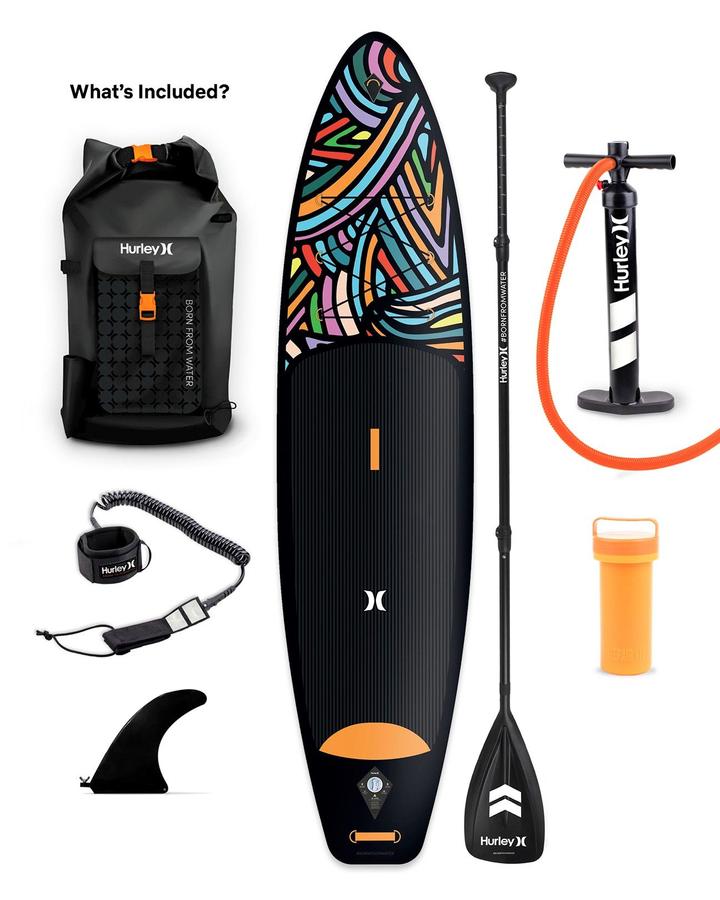 Hurley Phantom Tour 10'6" Inflatable Stand Up Paddle Board (Color Wave)