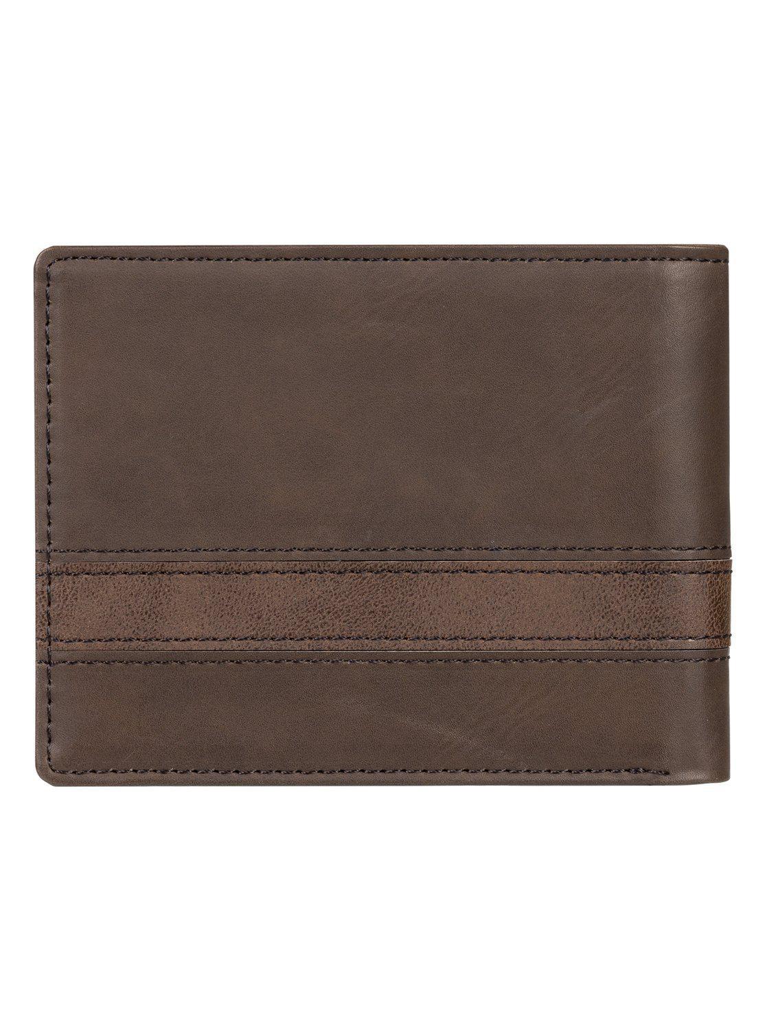 Supply Slim Bi-Fold Wallet Chocolate Brown