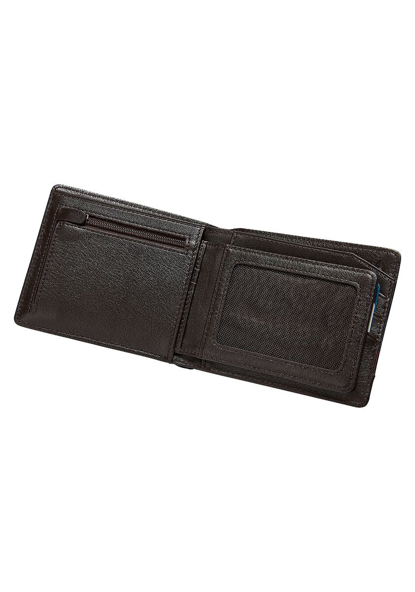 Pass Leather Coin Wallet BROWN