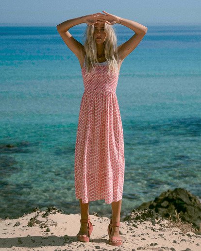 Baja Breeze Dress (Coral Pink)