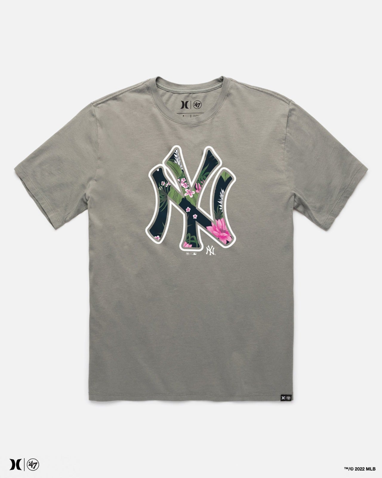 Hurley  t-shirt MLB EVERYDAY WASH NEW YORK YANKEES SS TEE - W