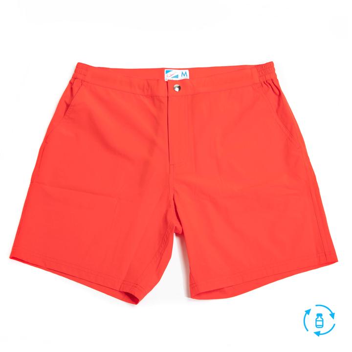 PERFORMANCE STRETCH SHORTS (Red)
