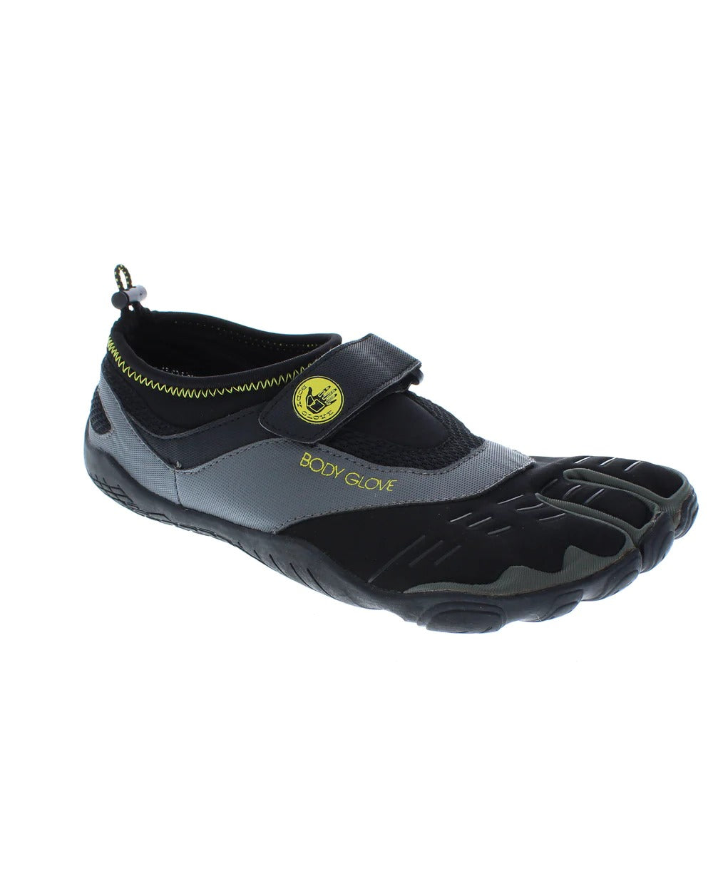 MEN'S 3T BAREFOOT MAX WATER SHOES - BLACK/YELLOW