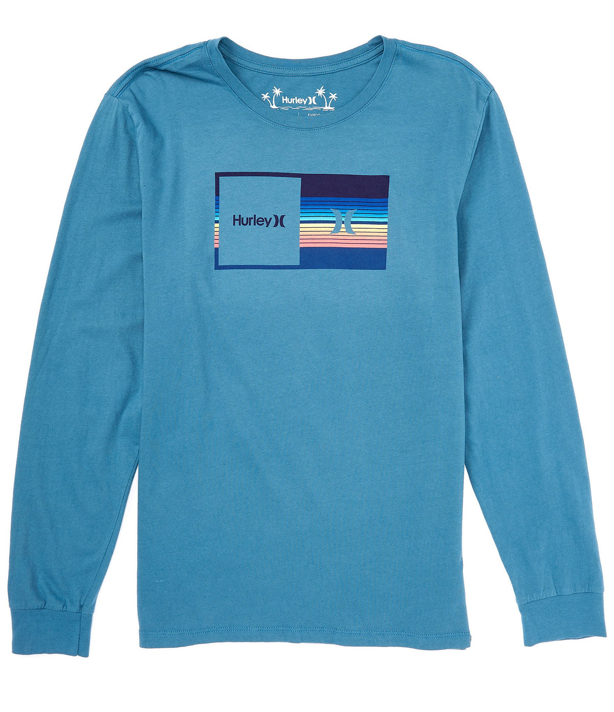 Everyday Washed Pacifica Long Sleeve T-shirt (Rift Blue)