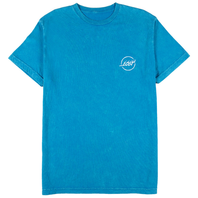 Beater Wash Tee Blue Electric Mineral
