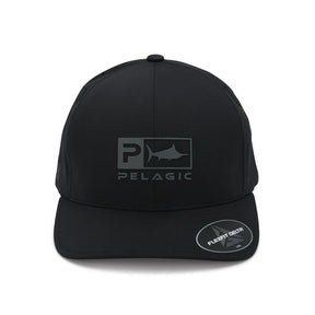 FLEXFIT DELTA FISHING HAT (Black)