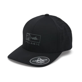 FLEXFIT DELTA FISHING HAT (Black)