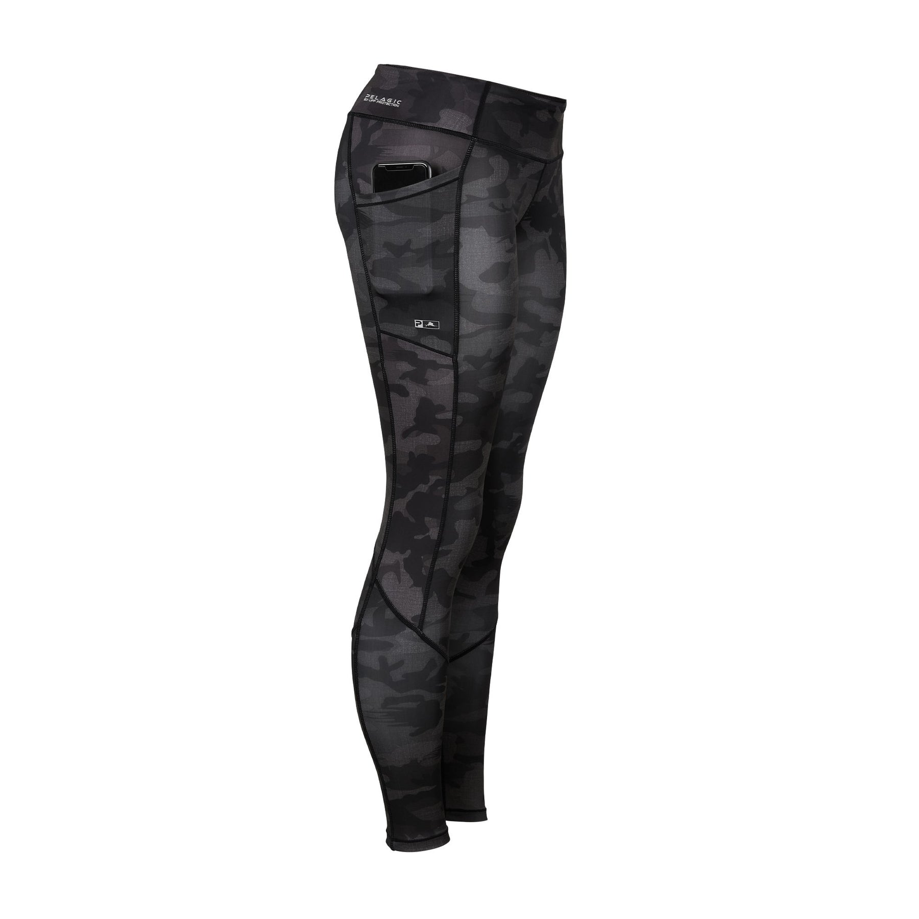 Fiji Leggings Fish Camo (Black)