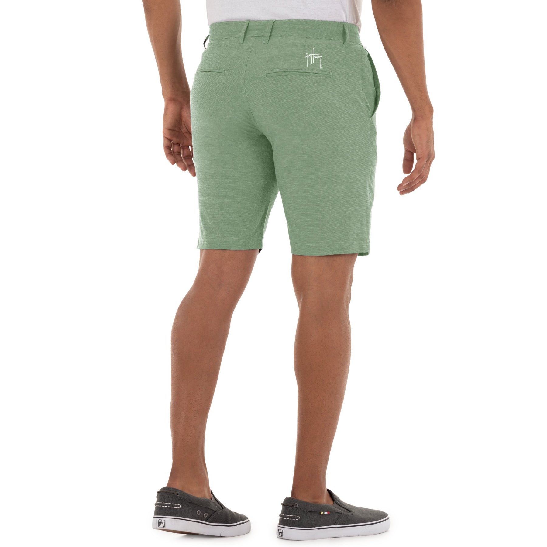 Men's 9" Hybrid Performance Green Walking Short