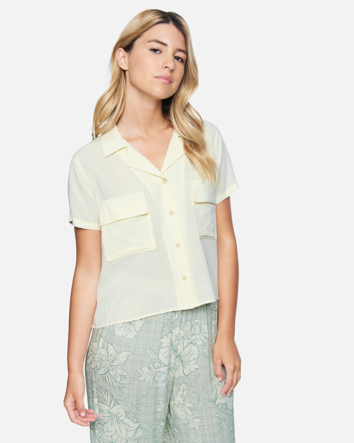 Flap Pocket Button Down