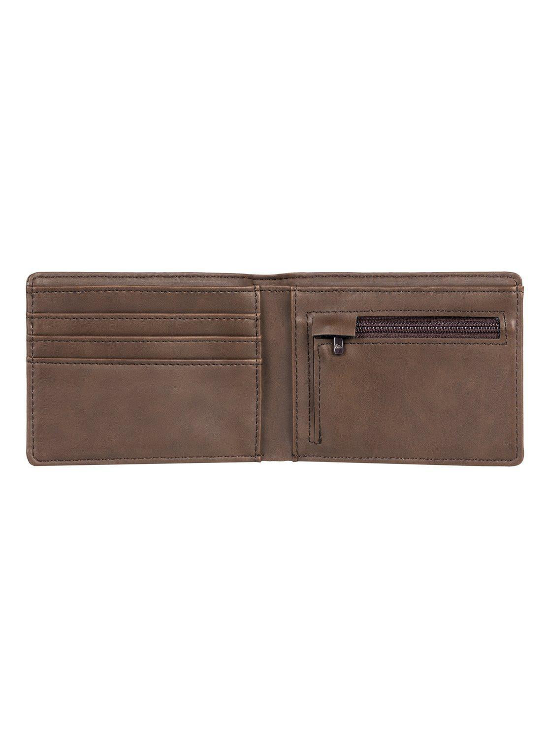 Slim Vintage Bi-Fold Wallet Brown