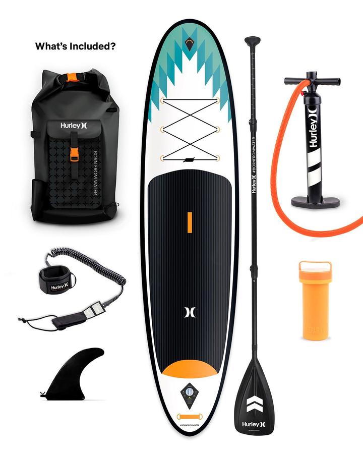 Hurley Advantage 10'6" Inflatable Stand Up Paddle Board (Outsider)