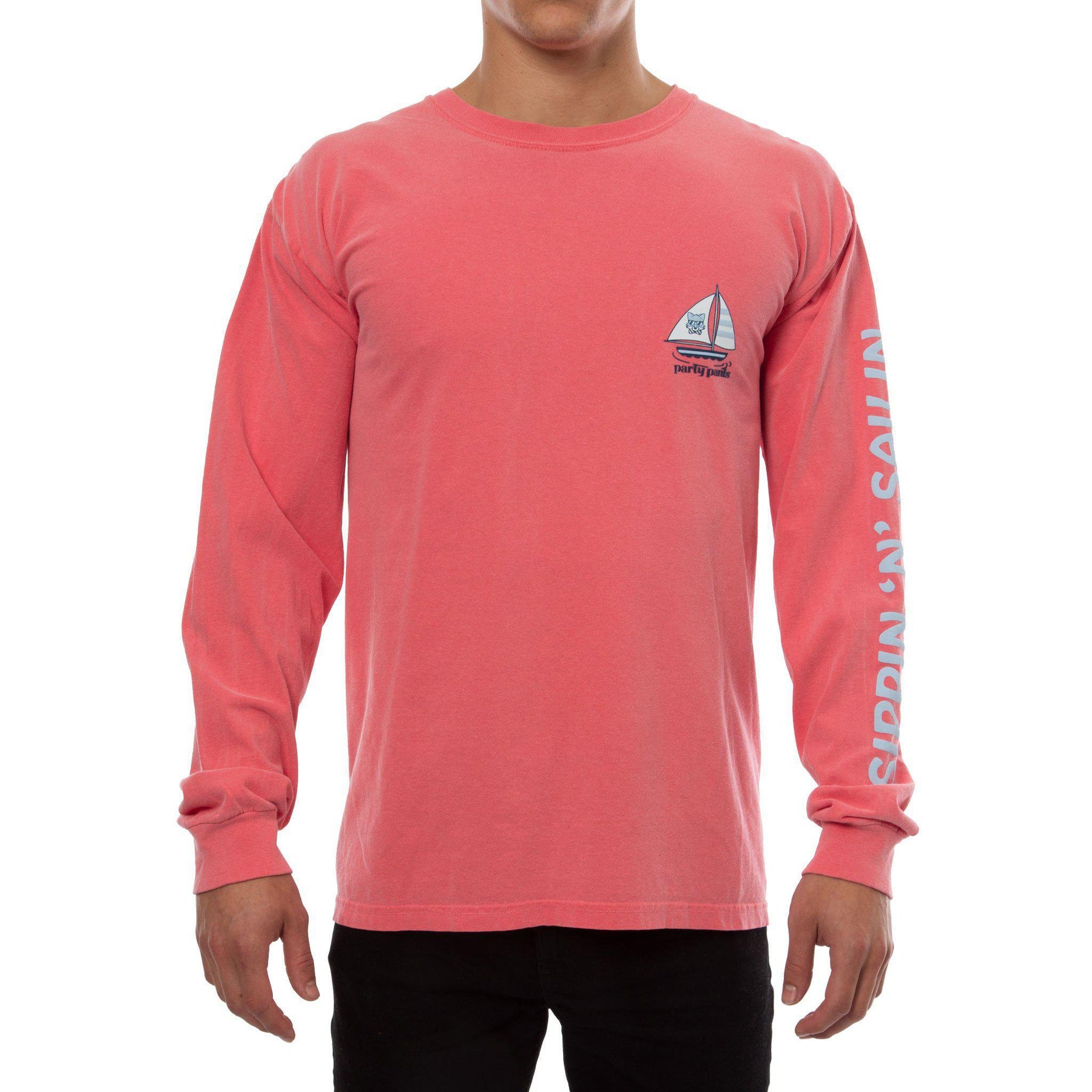 PARTY PANTS SIPPIN LONG SLEEVE TEE