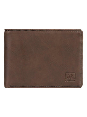 Slim Vintage Bi-Fold Wallet Brown