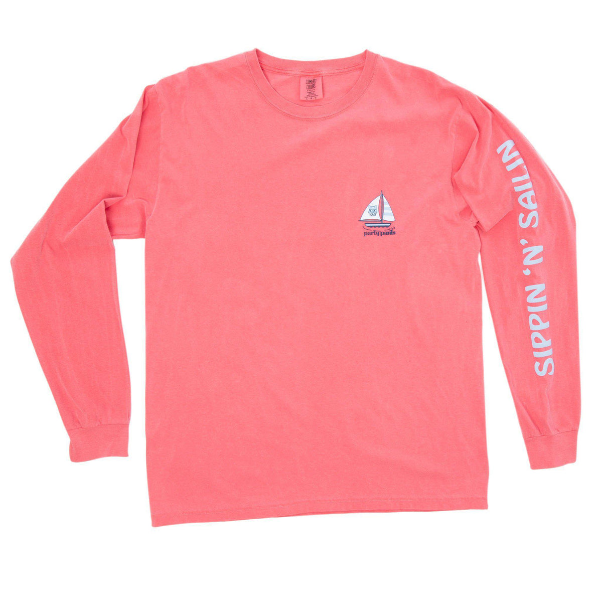 PARTY PANTS SIPPIN LONG SLEEVE TEE