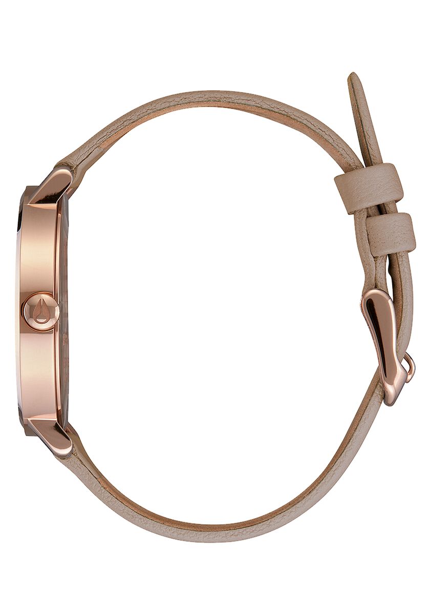 ARROW LEATHER,  ROSE GOLD/LIGHT PINK