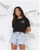 El Dorado Black Crop Top