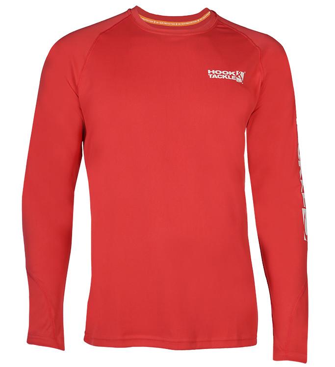 MEN’S SEAMOUNT WICKED DRY & COOL FISHING SHIRT (Fire Island Red)