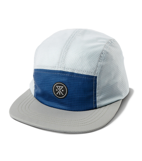 Cosmic Camper Snapback Hat - Blue Grey