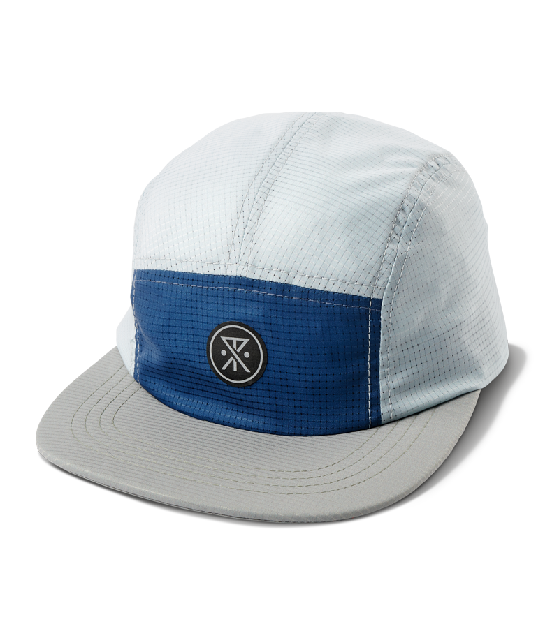 Cosmic Camper Snapback Hat - Blue Grey