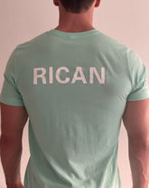 PUERTO (FRONT) | RICAN (BACK) - MINT-GREEN T Shirt