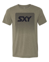 THE DOMINATOR TEE IN HEATHERED OLIVE