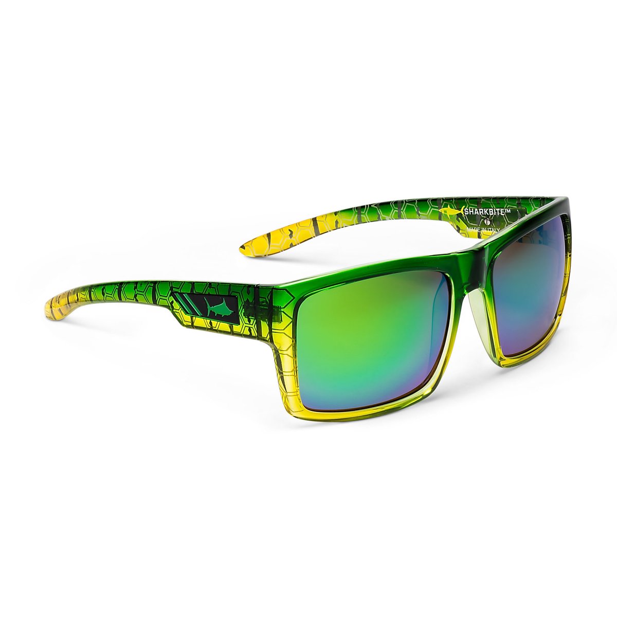 Pelagic Shark Bite Green Dorado/Green Mirror