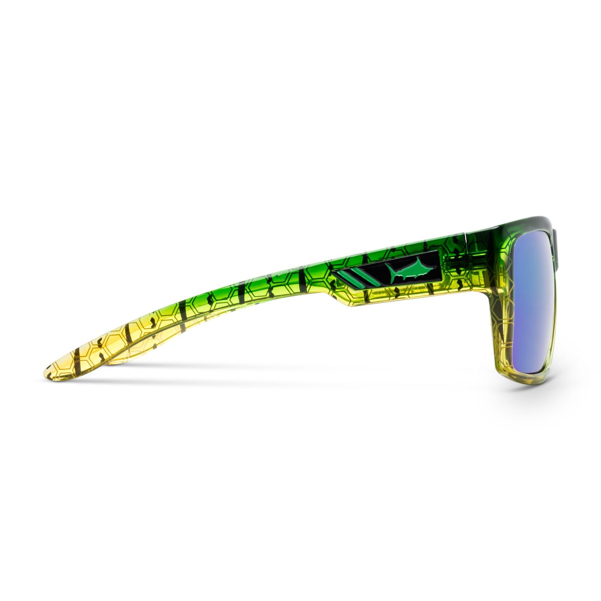 Pelagic Shark Bite Green Dorado/Green Mirror