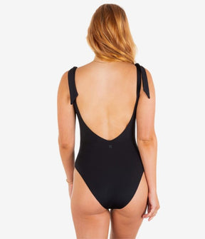 Solid Moderate One-Piece