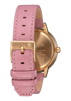 Kensington Leather Watch  Gold / White / Pink