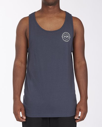 Rotor Arch Tank Top (Navy)