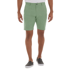 Men's 9" Hybrid Performance Green Walking Short