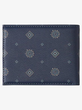 Freshness Tri-Fold Wallet Size M (INSIGNIA BLUE SEEDLING)