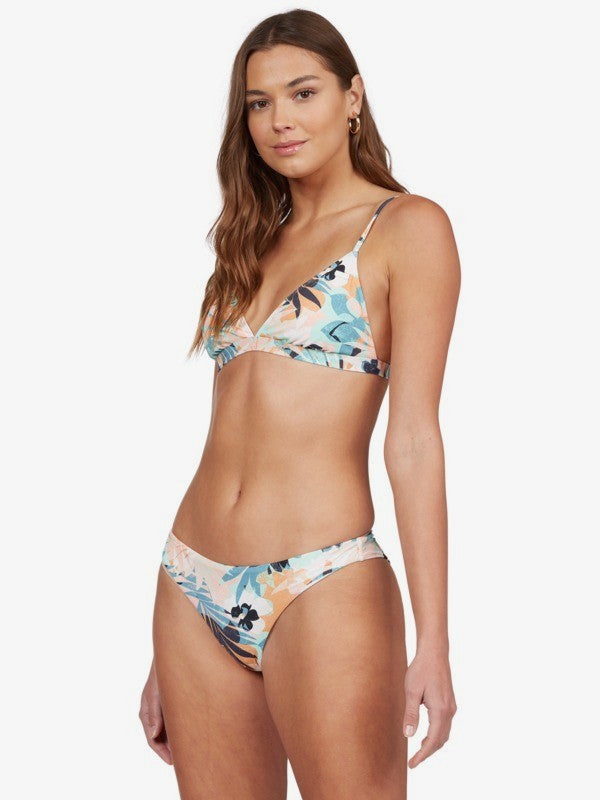 Printed Beach Classics Triangle Bikini Top