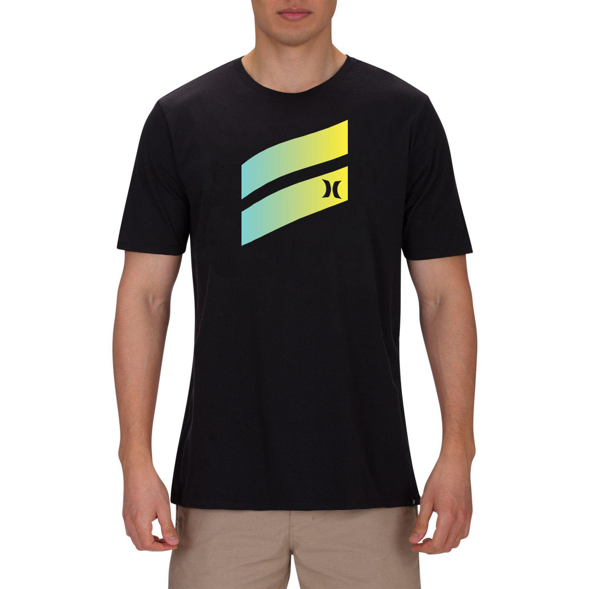 Men's T-Shirt Hurley Premium Icon Slash Gradient