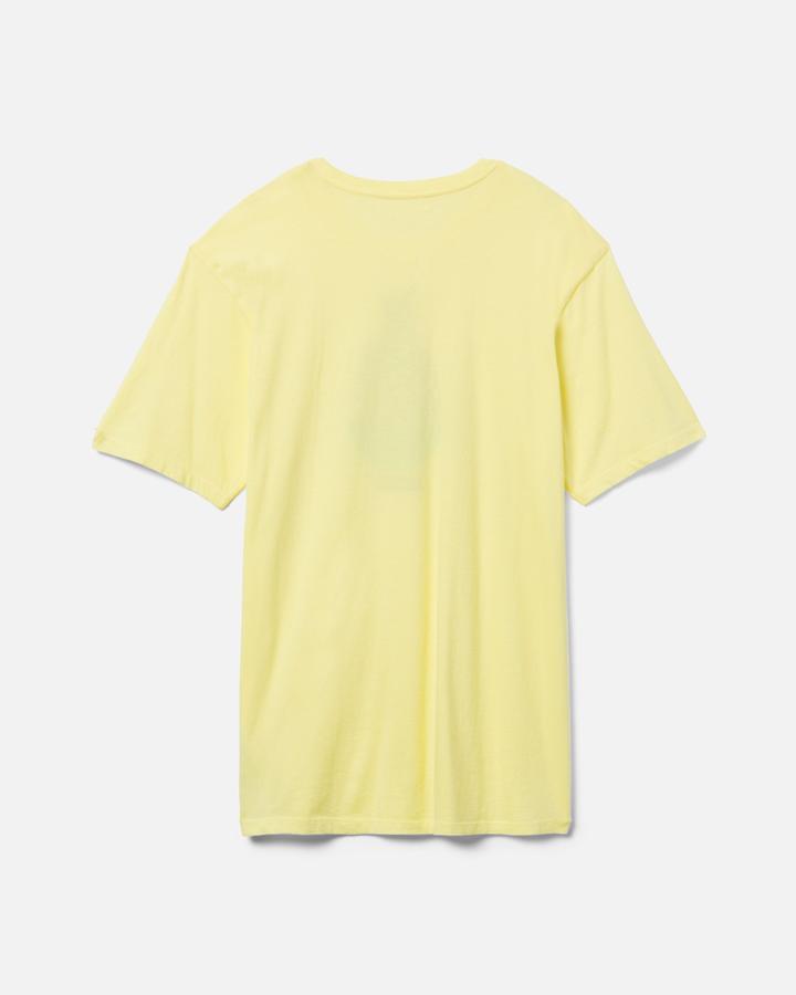 Everyday Washed Pinehappy Short Sleeve T-Shirt (Yellow)