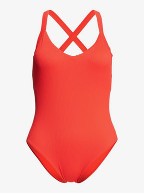 Mind Of Freedom Recycled One Piece Swimsuit (POPPY RED)