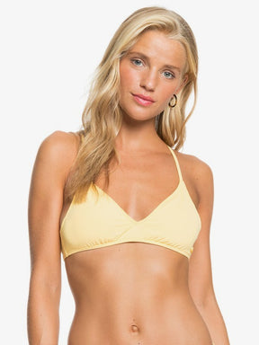 Beach Classics Athletic Bikini Top (BANANA CREAM)