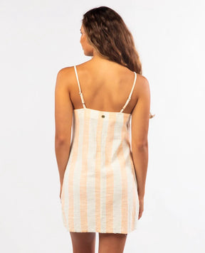 Havana Stripe Mini Dress