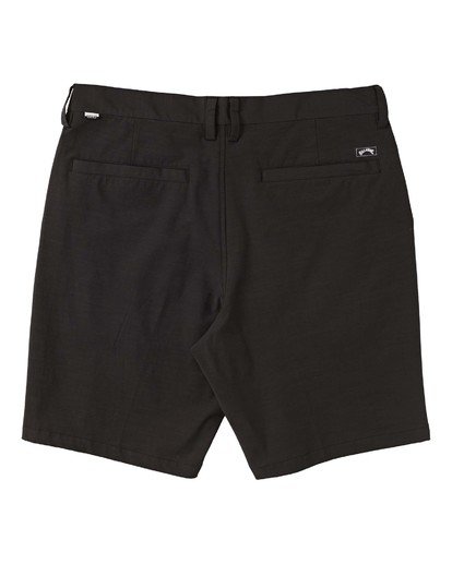 New Order Slub Submersible Walkshort 19" (Black)