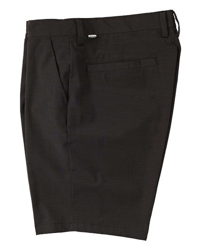 New Order Slub Submersible Walkshort 19" (Black)