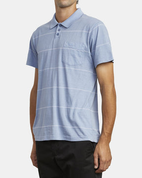 PTC STRIPE POLO SHORT SLEEVE SHIRT