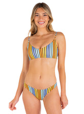 BOMBAY STRIPE BRALETTE