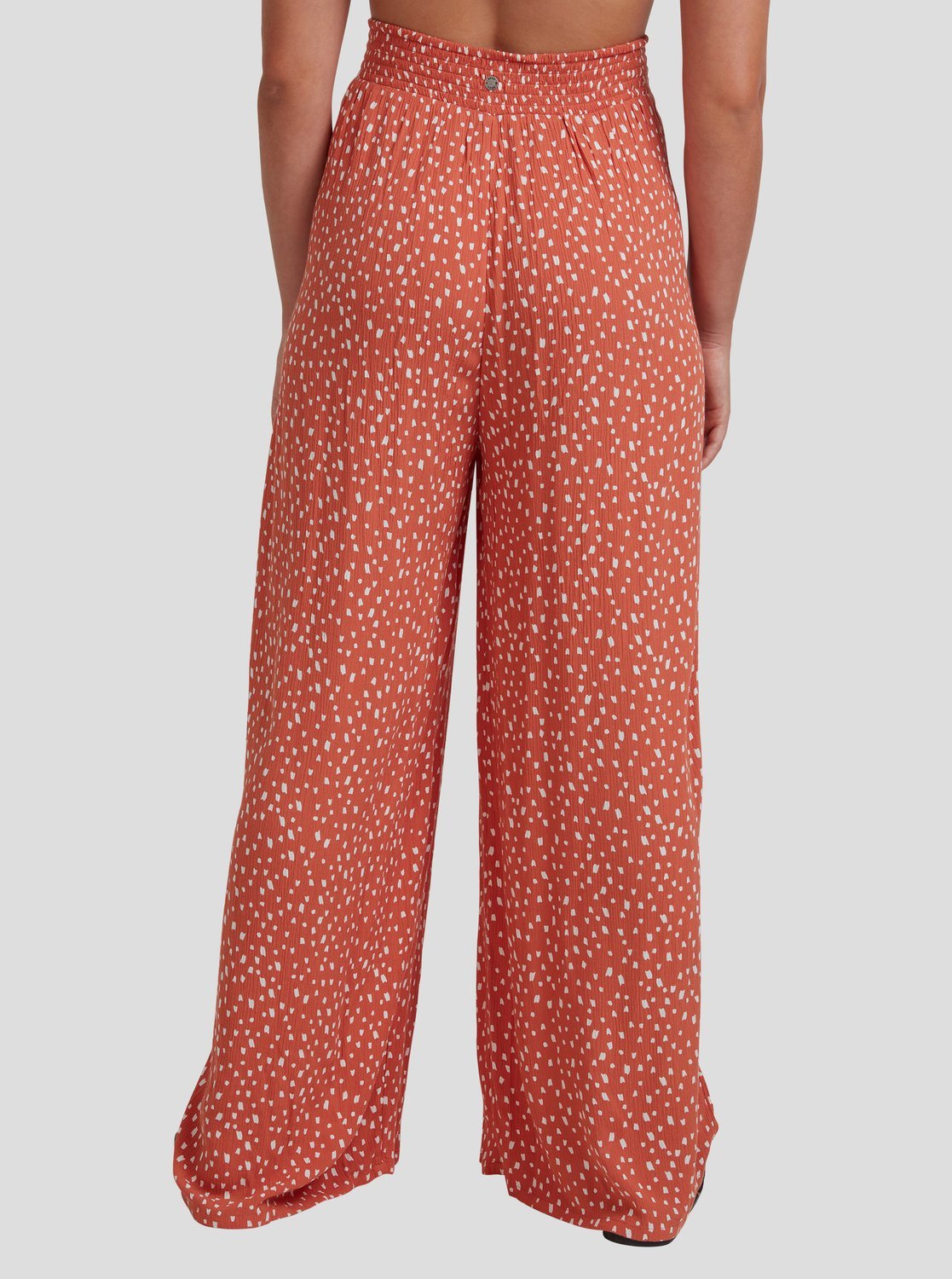 Side By Side Floral Wide-Leg Pants